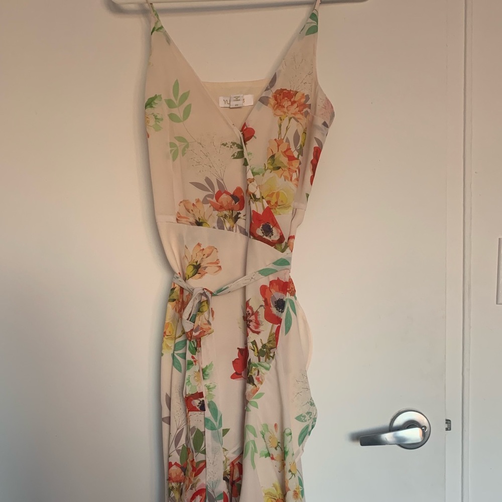 Yumi Kim Floral Wrap Dress